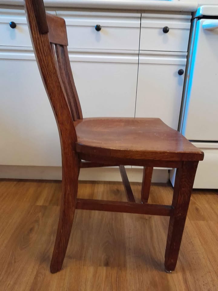 1920-1930's Antique Office Chair - photo 3