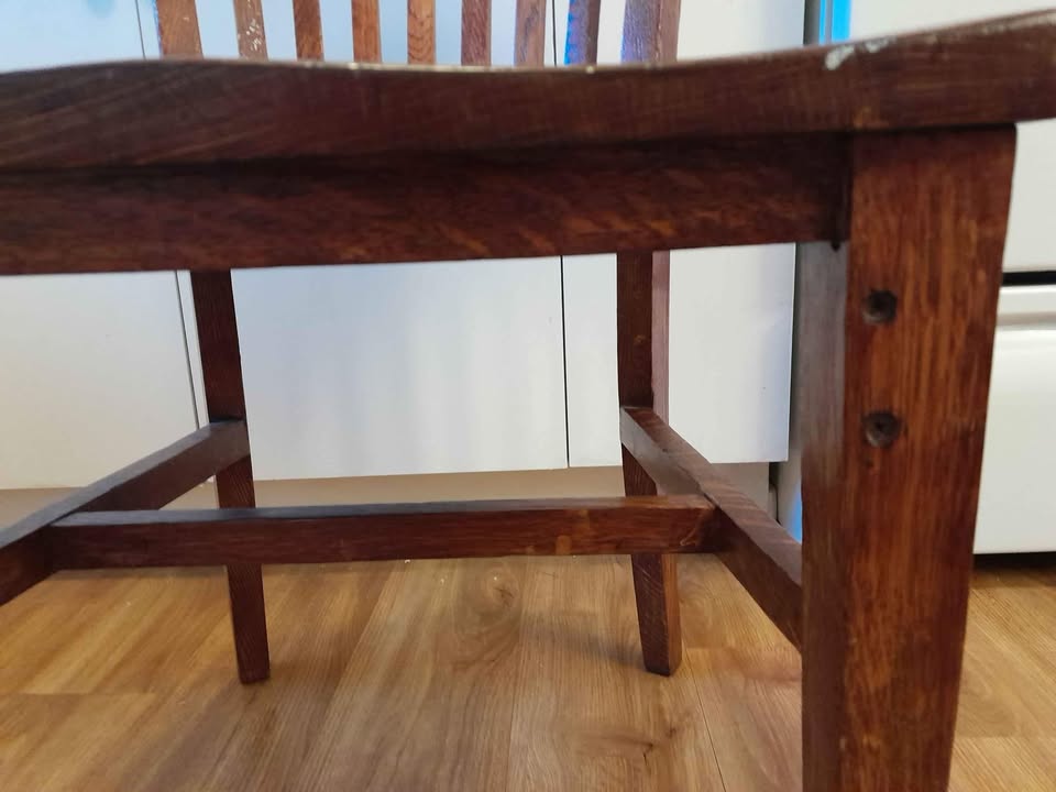 1920-1930's Antique Office Chair - photo 4
