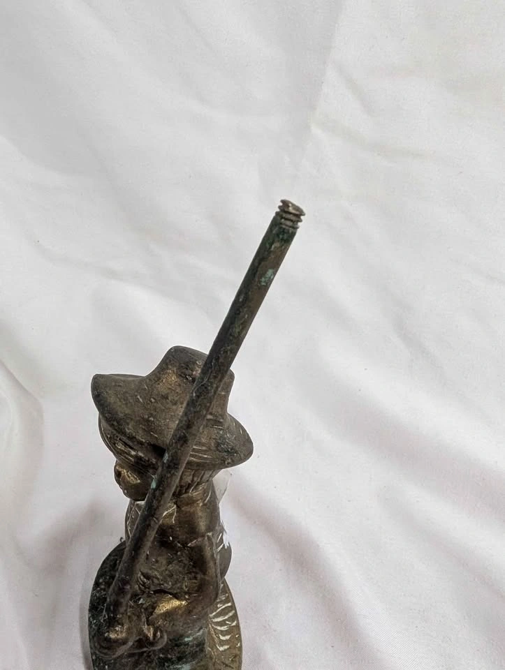 Vintage Brass Boy Figurine - photo 3