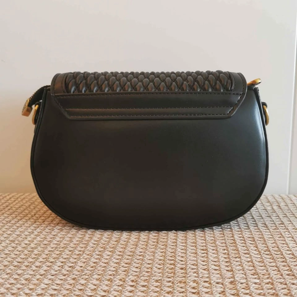 Brand New Black Leather Shoulder Bag - photo 2