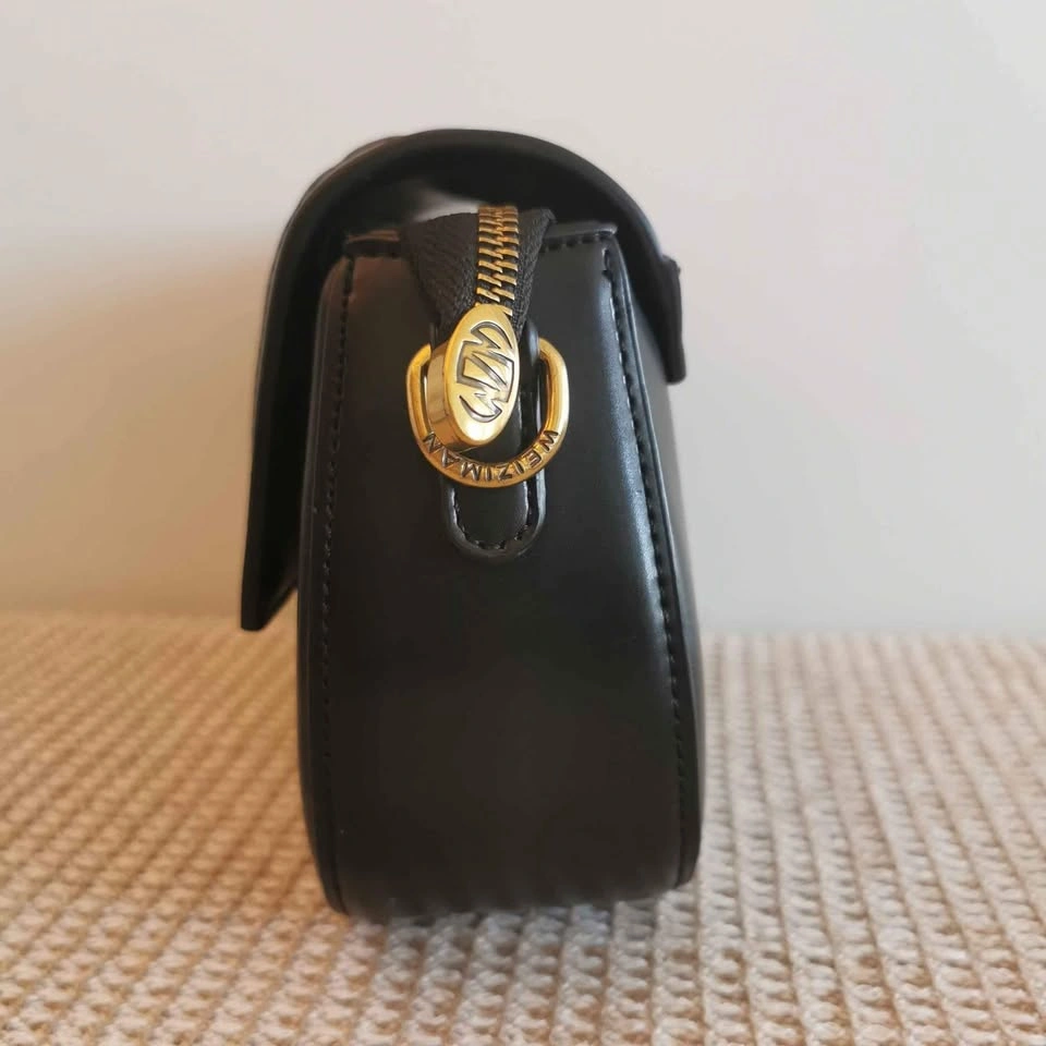 Brand New Black Leather Shoulder Bag - photo 3