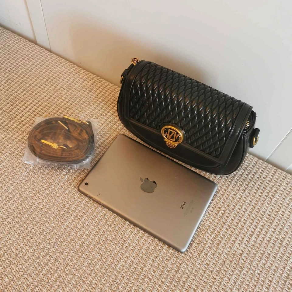 Brand New Black Leather Shoulder Bag - photo 5