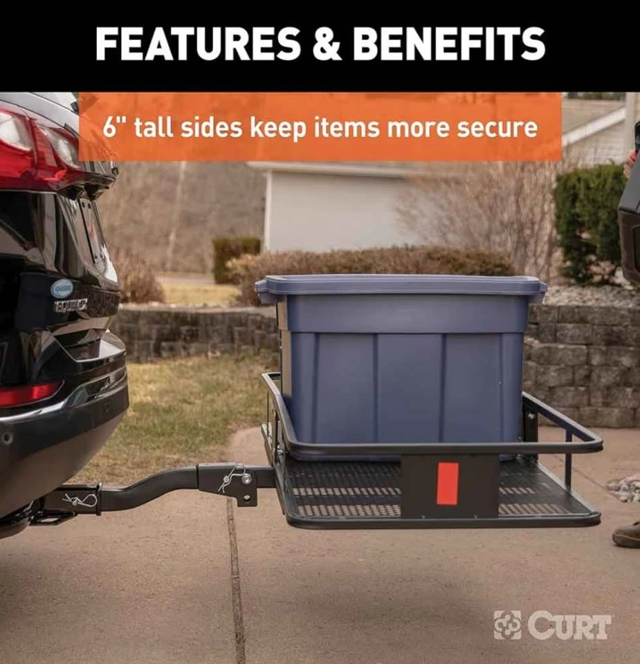 Curt 60"x23.75" Folding Cargo Trailer + Rola Cargo Bag - photo 4