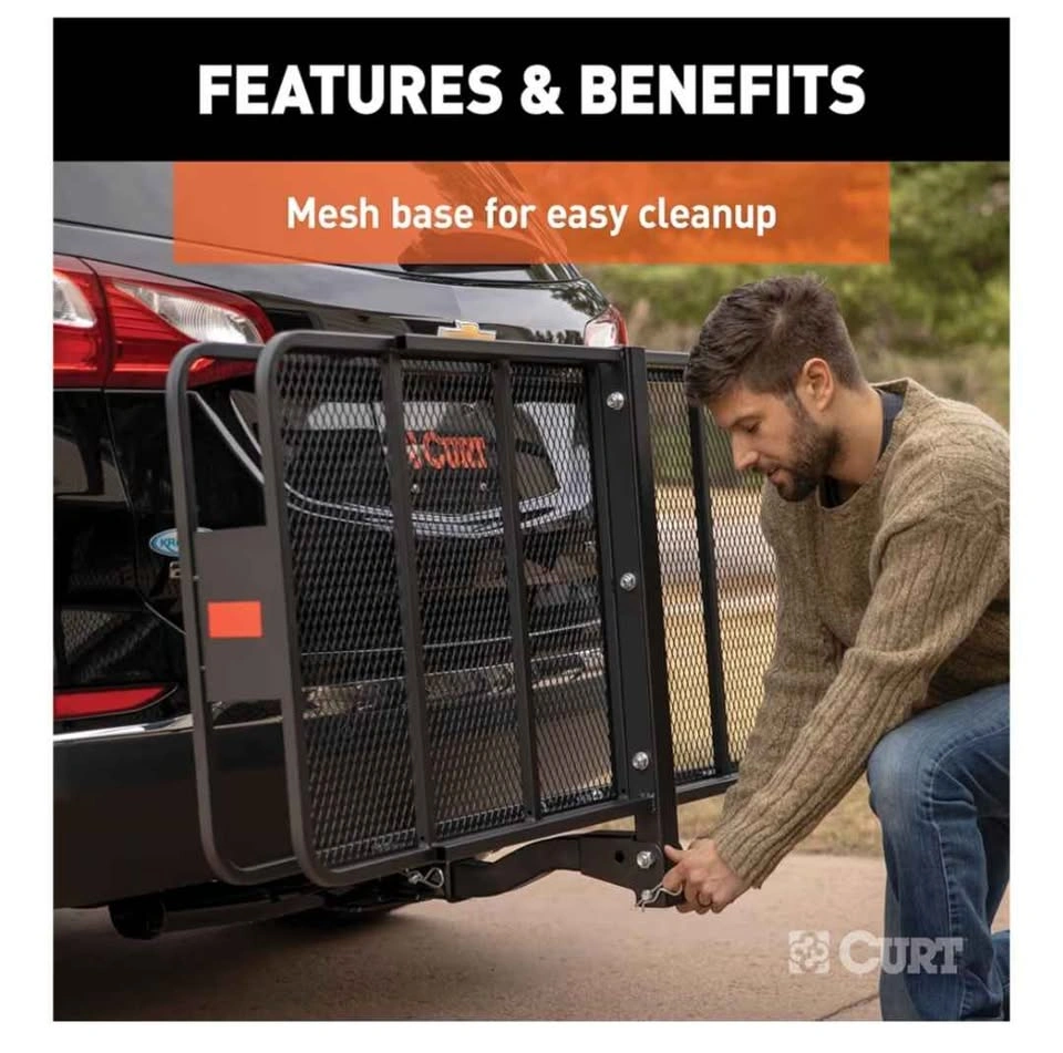 Curt 60"x23.75" Folding Cargo Trailer + Rola Cargo Bag - photo 5