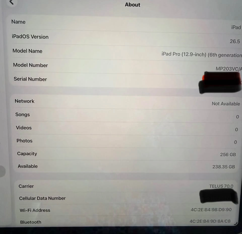 iPad Pro 12.9” (6th Gen) 256GB Wi-Fi & Cellular + Keyboard - photo 4