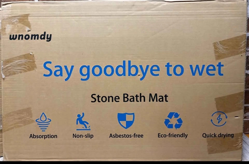 New in box Stone Diatomaceous Bath Mat Wnomdy brand - photo 2