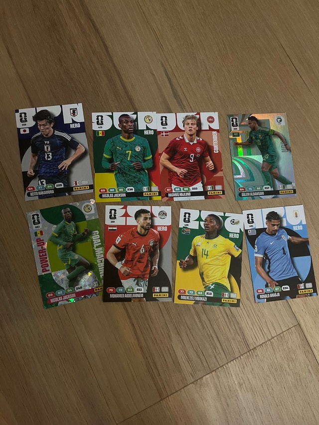 Fifa trading cards