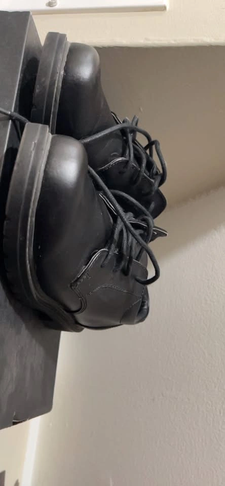Black Lace Up Shoes - photo 2
