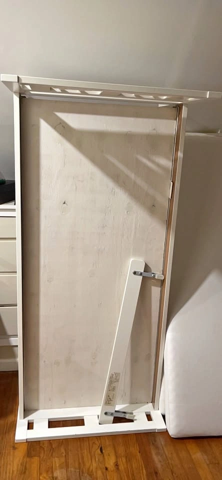 White Wooden Bed Frame Headboard Footboard