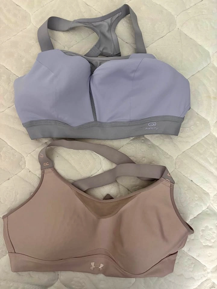 High Support Sports Bras – Under Armour S & Decathlon M (Bundle)