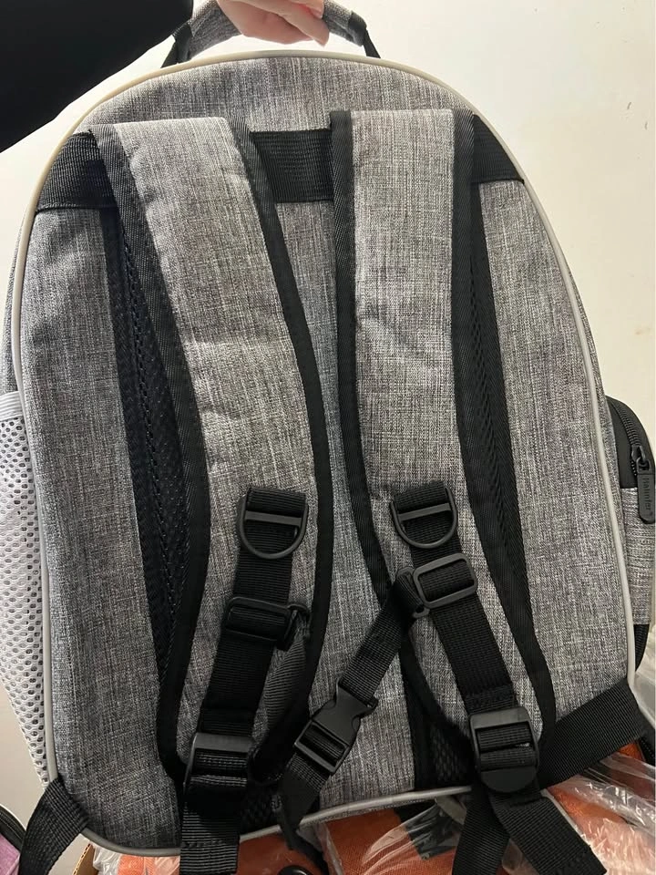 Pet carrier backpack, cat toy, and pet training pad - photo 4
