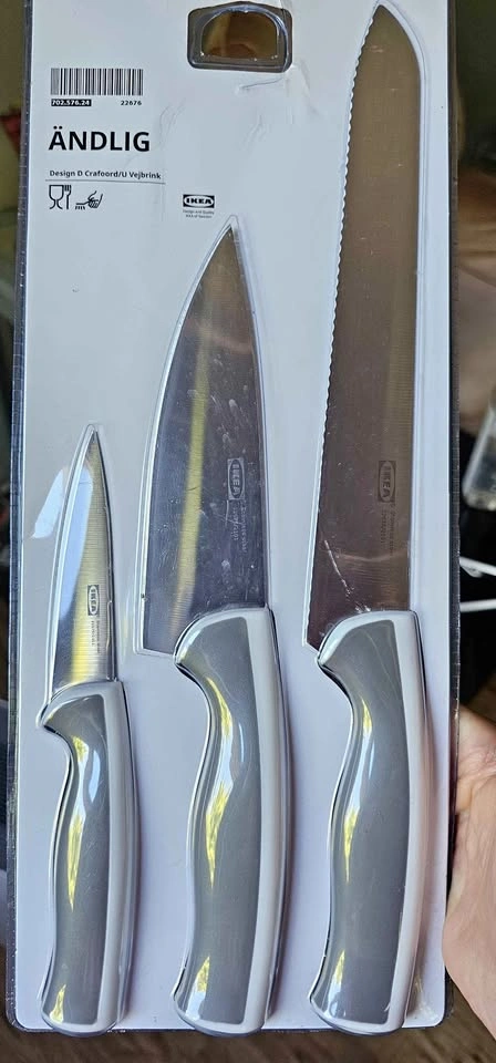 Brand new IKEA Kitchen knives OBO