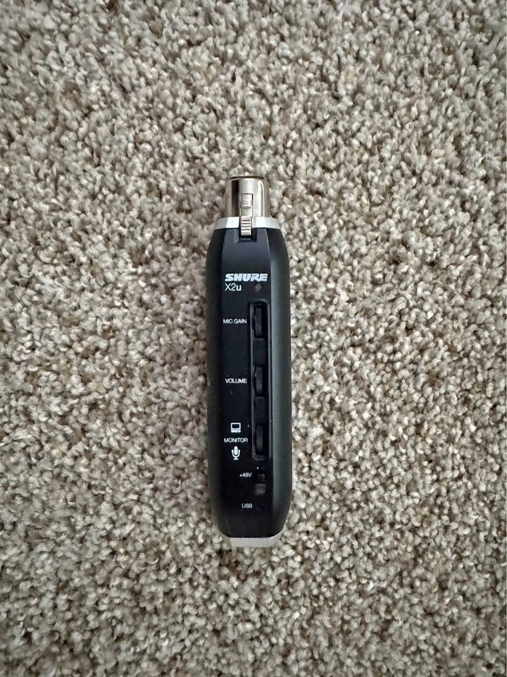 Shure X2U XLR to USB Audio Interface Adapter