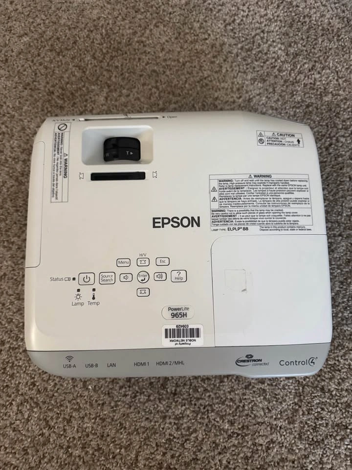 Epson PowerLite 965H Projector - photo 2