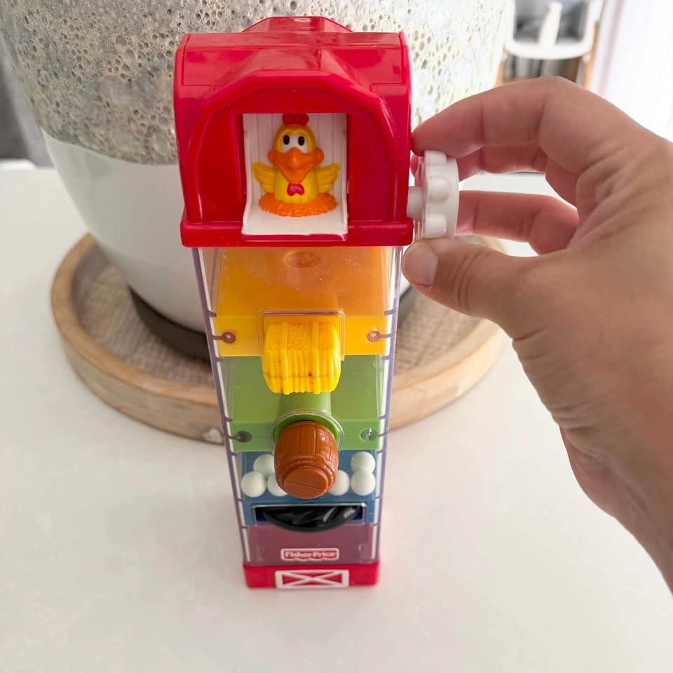 Fisher-Price Barnyard Basics Flip Flop Egg Drop Tumble Tower - photo 3
