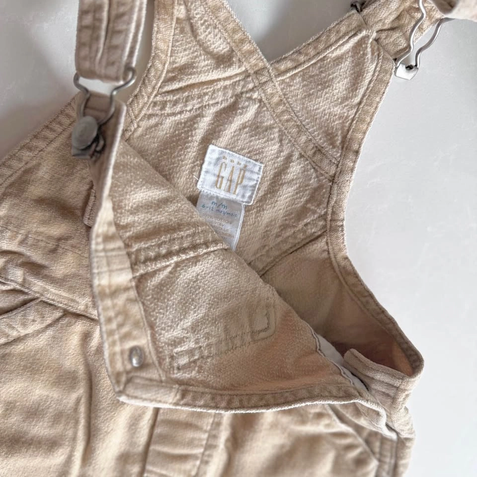 Vintage babyGap Corduroy Overalls (Size 6-12M) - photo 2