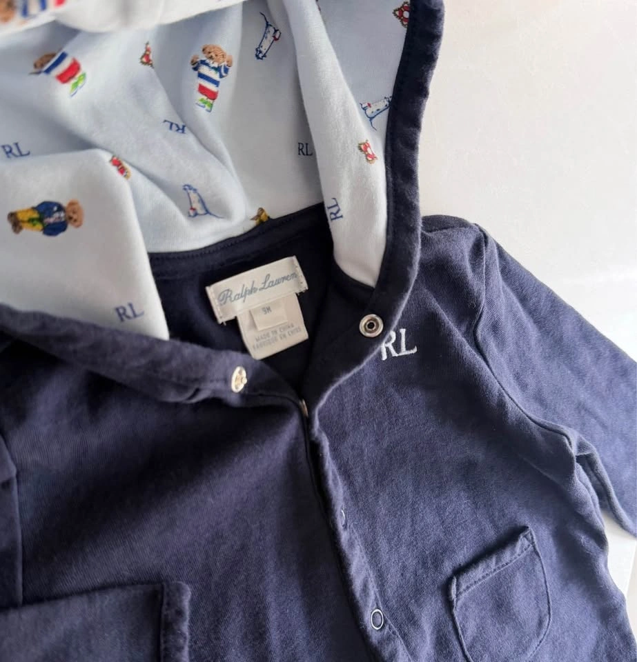 Ralph Lauren Infant Hooded Jacket/Cardigan (Size 9M) - photo 4