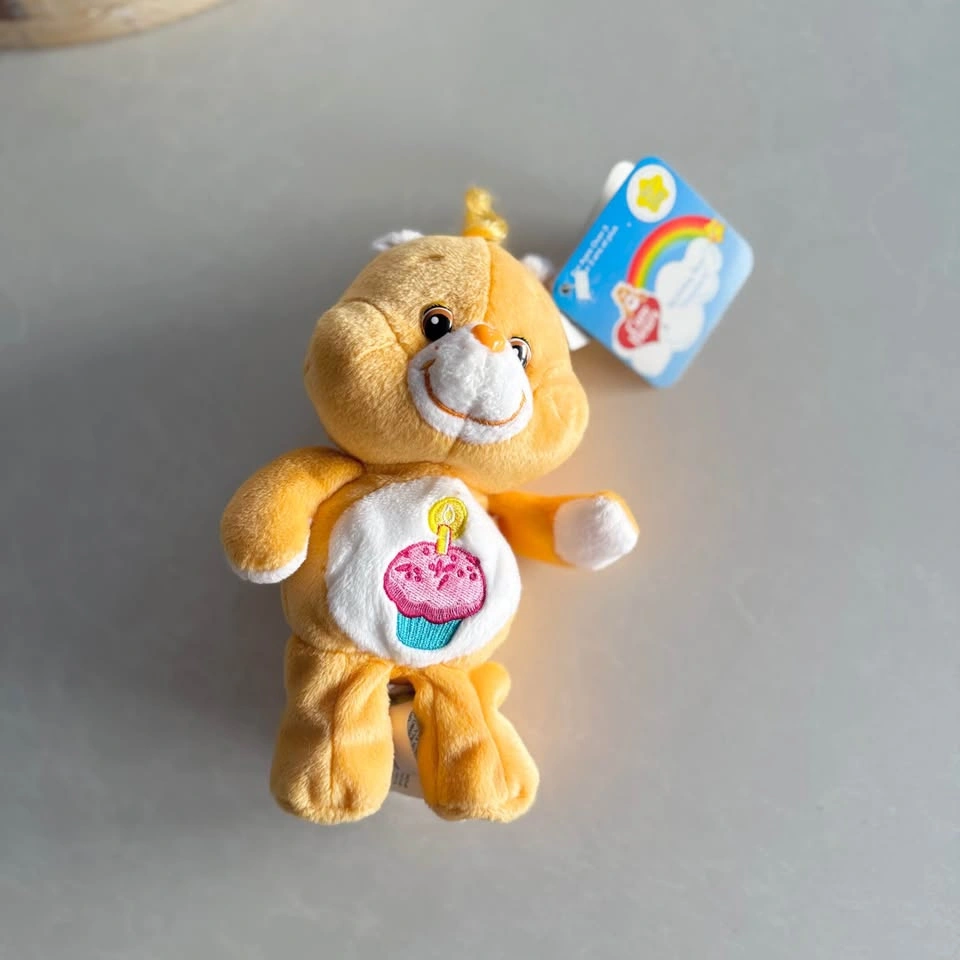Vintage 2002 Care Bears Birthday Bear 20th Anniversary Plush - photo 3