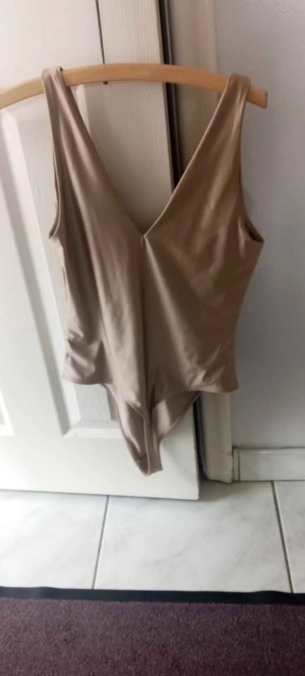 Aritzia Babaton Satinette V-Neck Bodysuit - photo 5