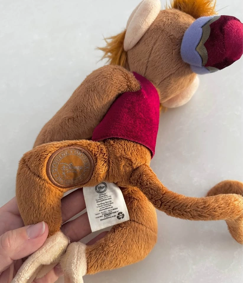 Disney Store Aladdin Abu Monkey Plush - photo 2
