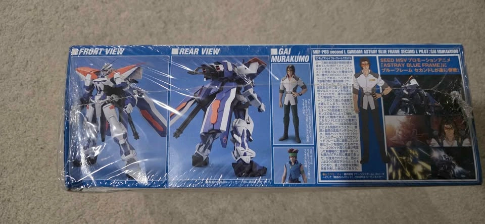 Bandai Gundam Astray Blueframe Second L MBF-P03 1/100 Scale Mode - photo 4