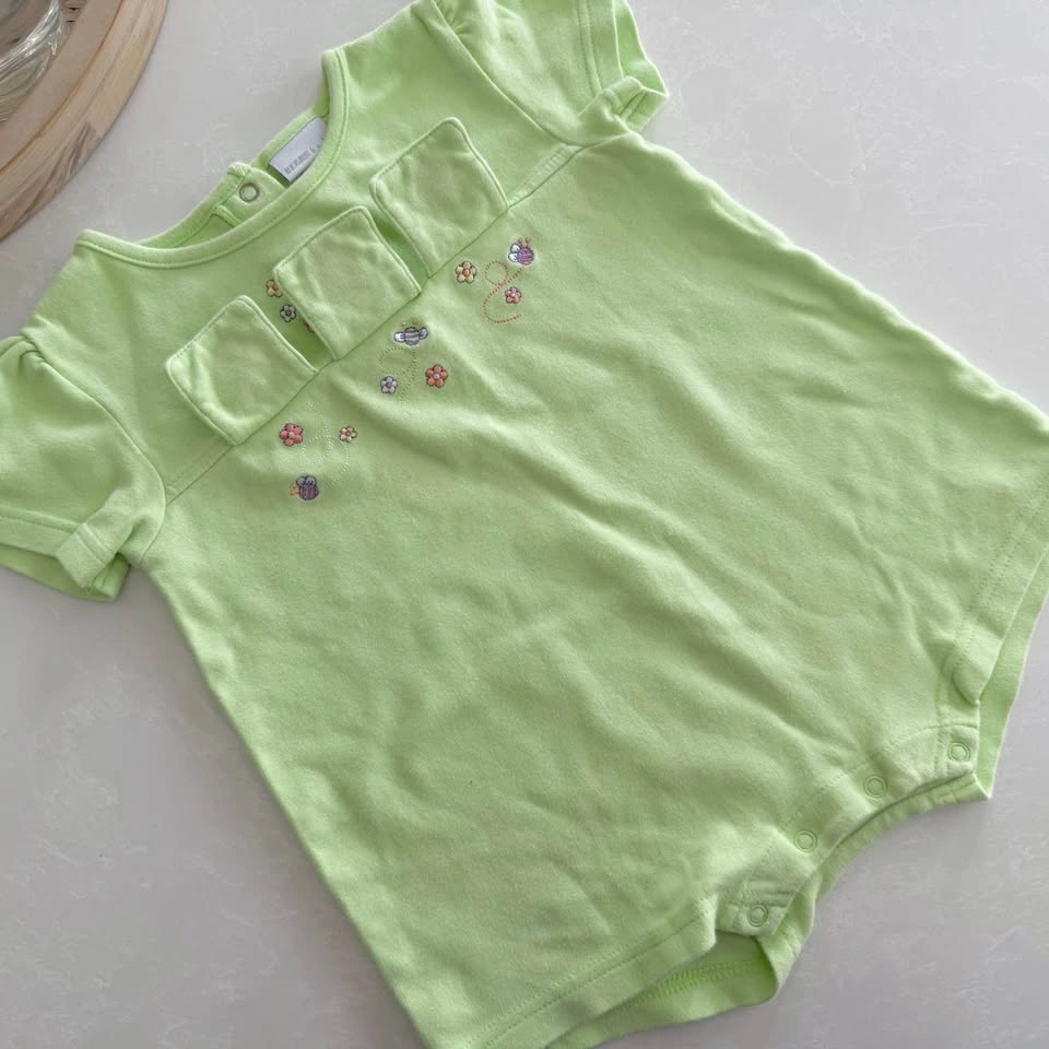 Vintage Sears Baby Romper 24M & Long Sleeve Bodysuit - photo 3