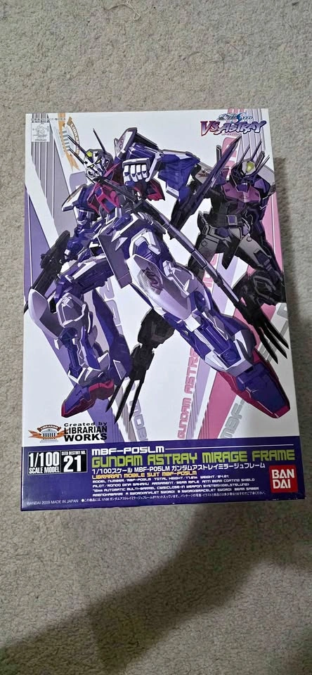Bandai 1/100 Gundam Astray Mirage Frame MBF-P0SLM model kit