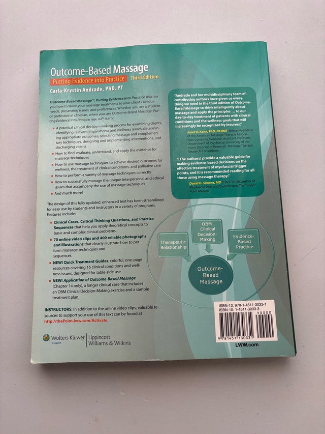 Outcome-Based Massage: Putting Evidence into Practice - photo 2