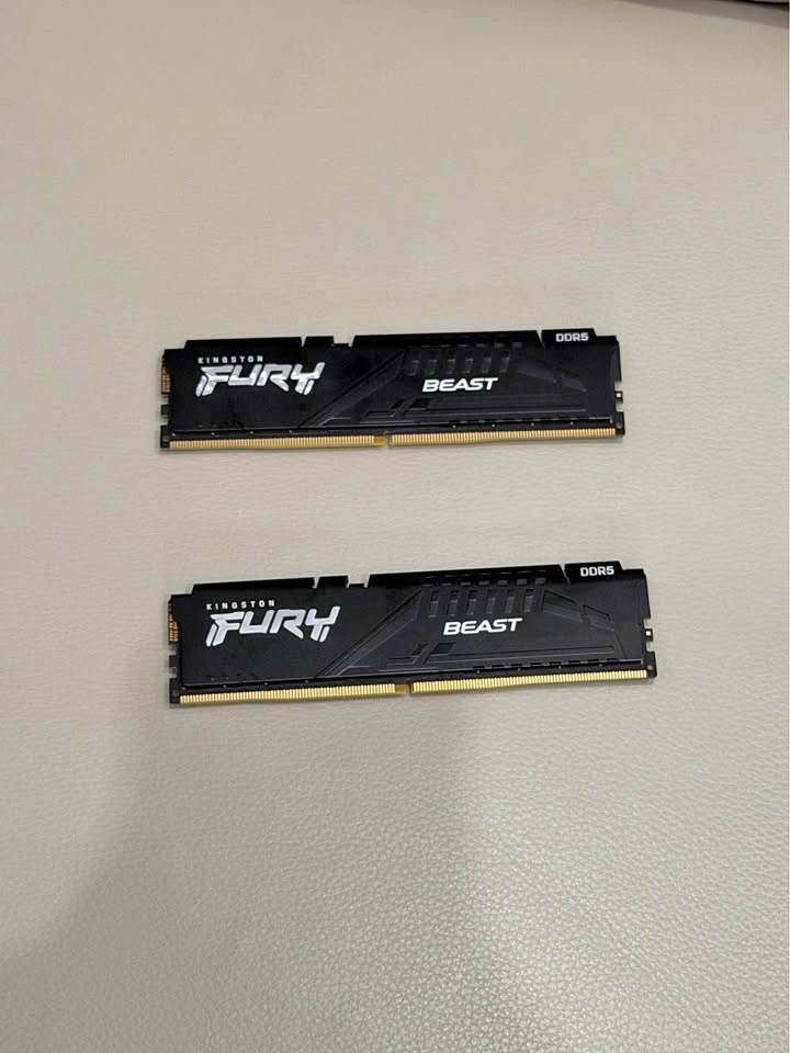 64GB DDR5 KINGSTON FURY BEAST RAM (2x32GB)