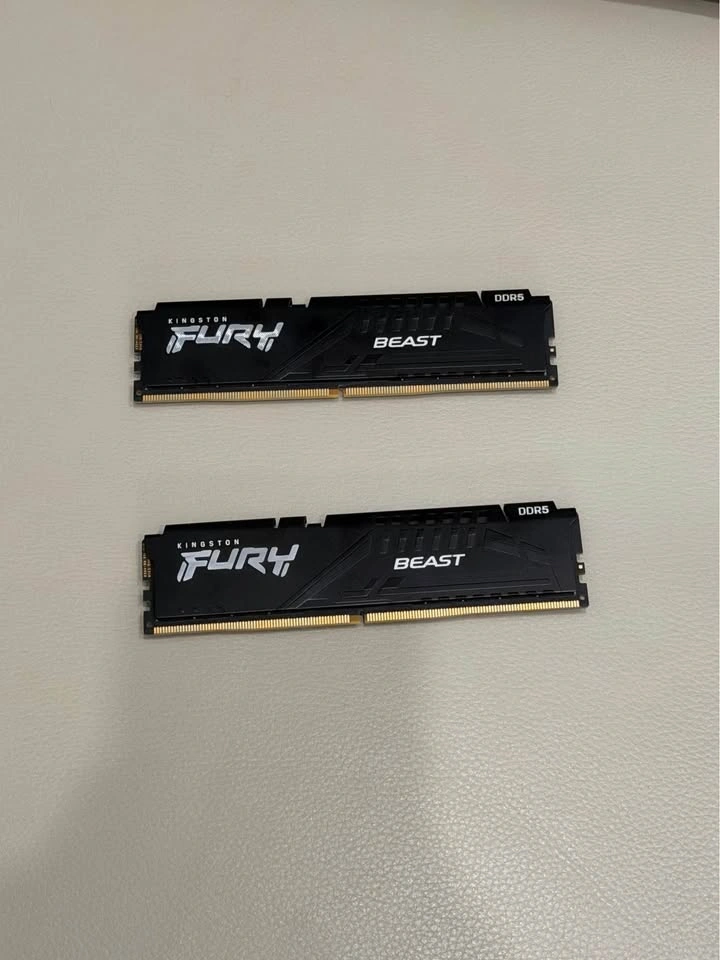 64GB DDR5 KINGSTON FURY BEAST RAM (2x32GB) - photo 2