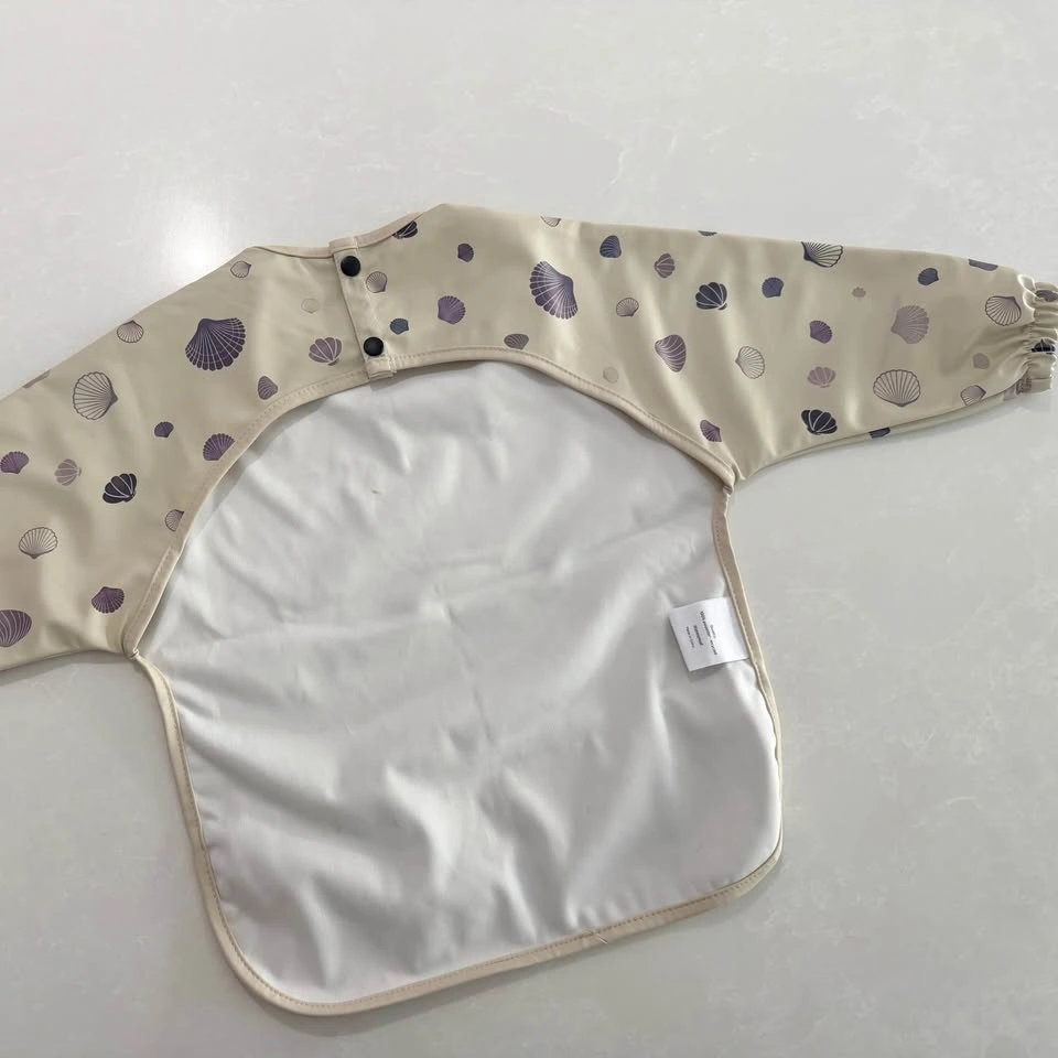 Sea Shell, Long Sleeved Weening Bib (6-36months) - photo 2