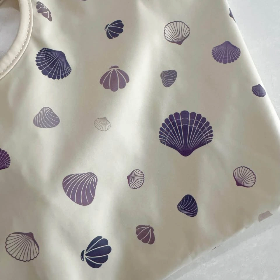 Sea Shell, Long Sleeved Weening Bib (6-36months) - photo 3