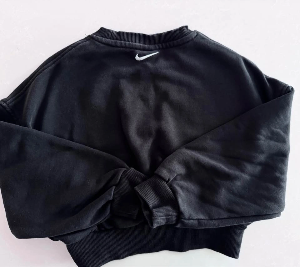 Nike Girls Sportswear Club French Terry Crew Sweatshirt (Size XS - photo 3