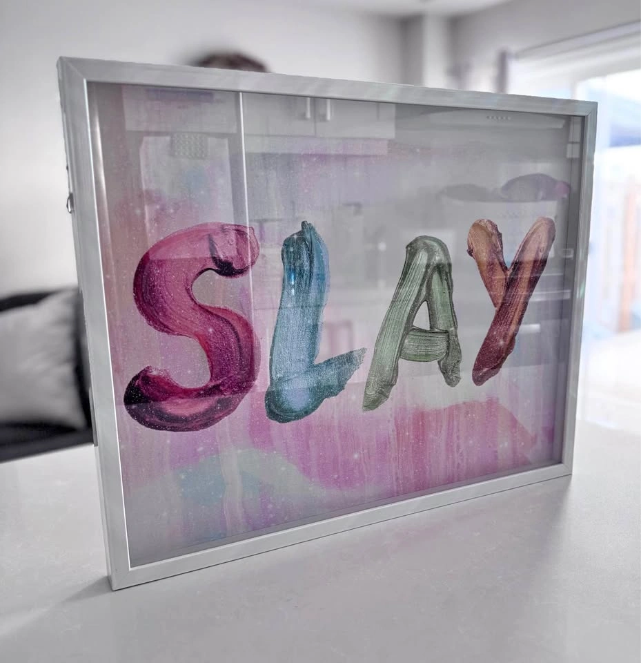 Kids’ Bedroom Artwork “Slay”