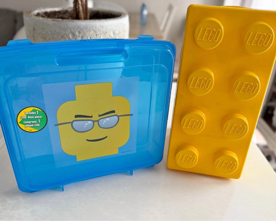 LEGO 2019 Project Case + 2012 Classic Yellow Brick Storage