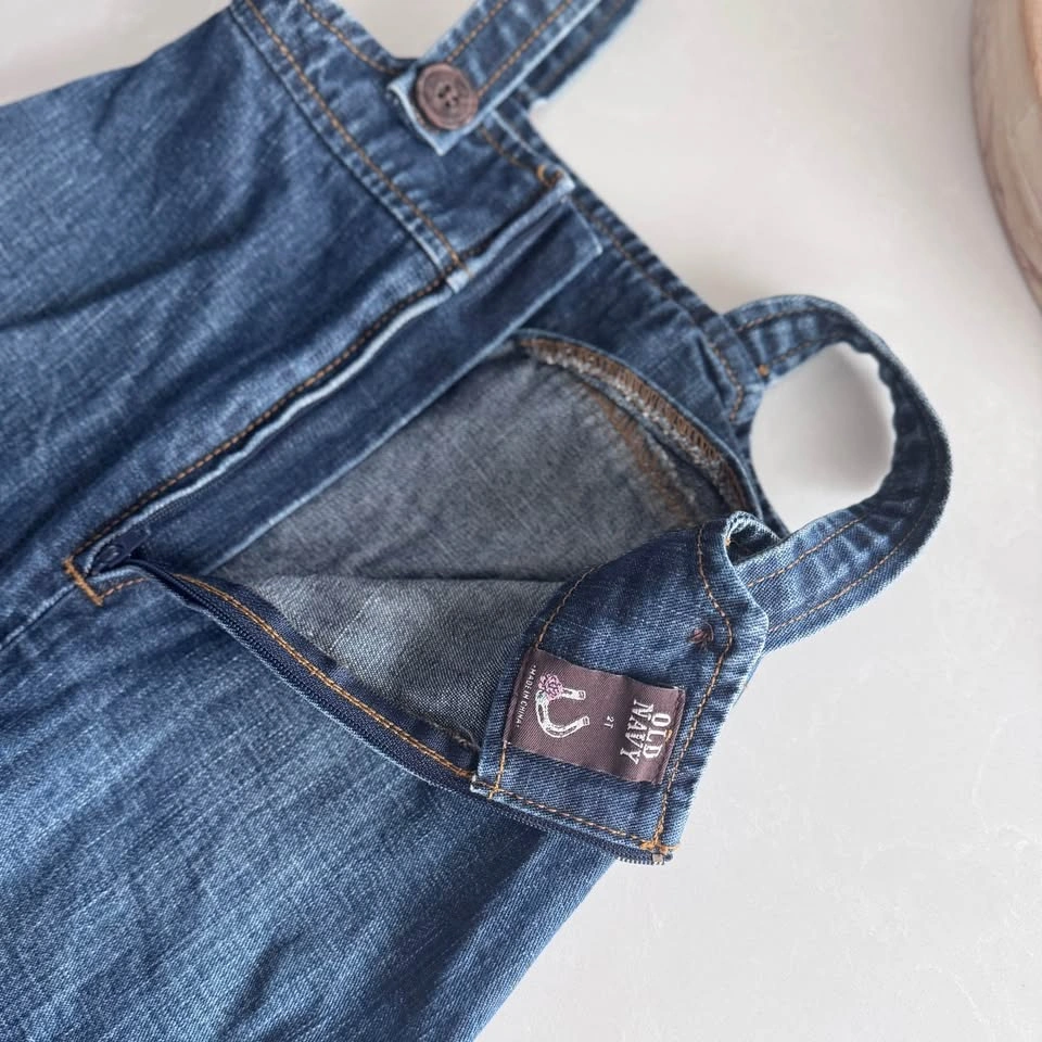 Vintage Old Navy Toddler Denim Dress (Size 2T) - photo 2