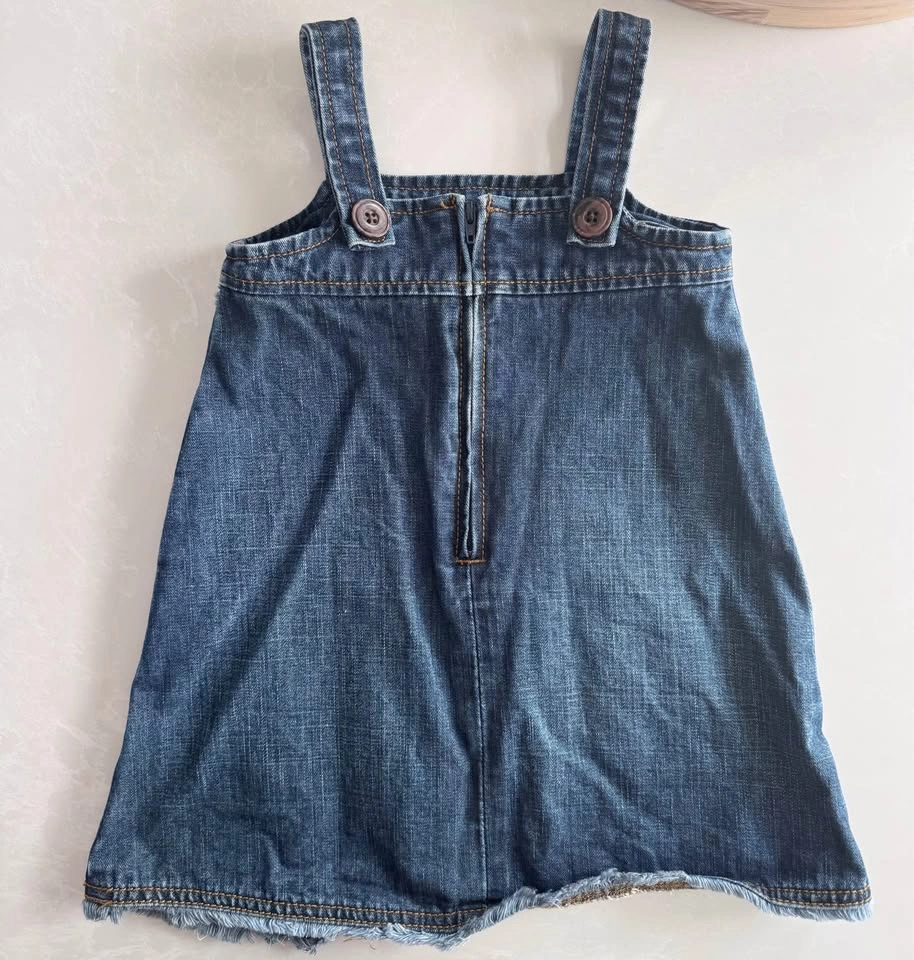 Vintage Old Navy Toddler Denim Dress (Size 2T) - photo 3