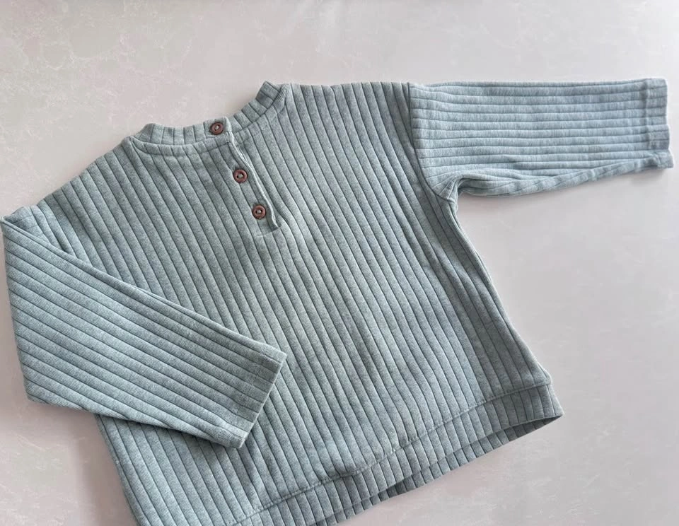 H&M Ribbed Cotton Jersey Sweater (12-18M) - photo 3
