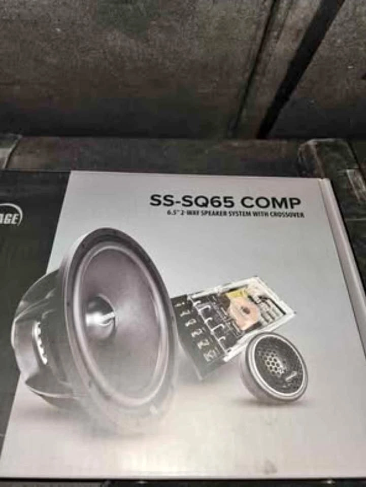 Sound Stage SS-SQ65 Comp, Component Speakers