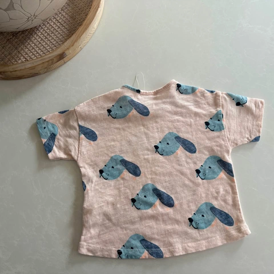 Zara Infant “Happy Dog" T-shirt (Size 9-12M) - photo 2