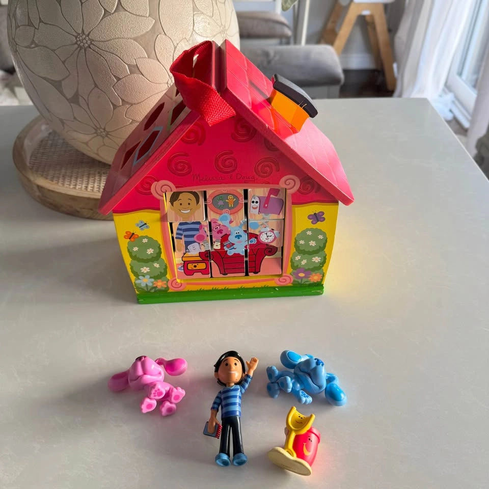 Blue's Clues and You! Wooden Take-Along House Play Set - photo 2