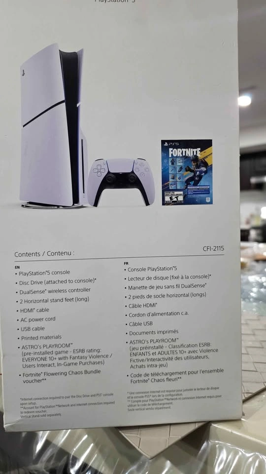 PlayStation 5 Disc Edition - Fortnite Flowering Chaos Bundle - photo 5