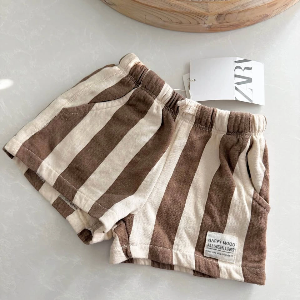 Zara Infant Shorts, Brand New (Size 6-9M)