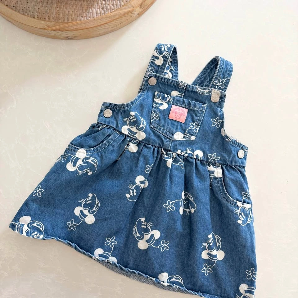 H&M Disney Minnie Mouse Overall Dress (Size 12M)