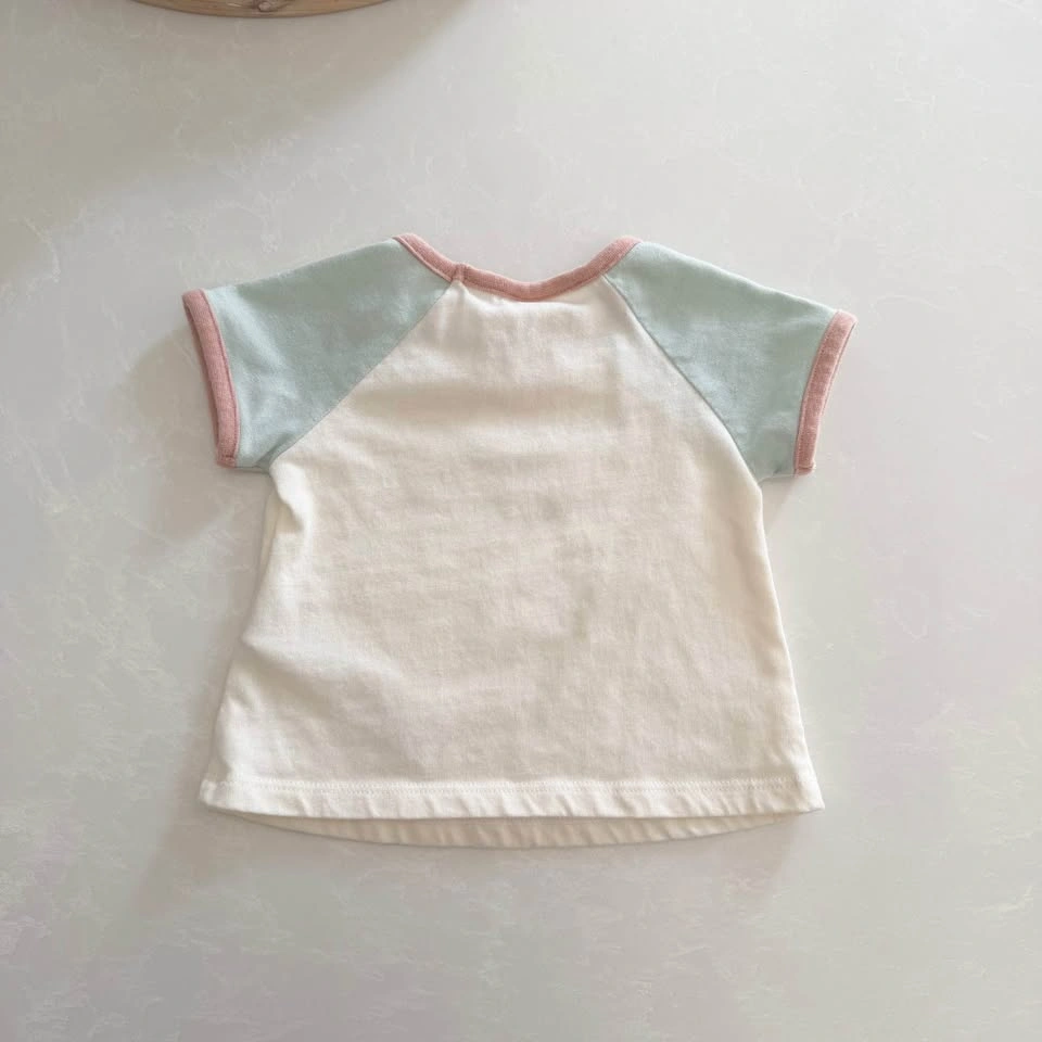 Adorable Infant Neutral Beachy Vibe T-Shirt (Size 3M) - photo 3
