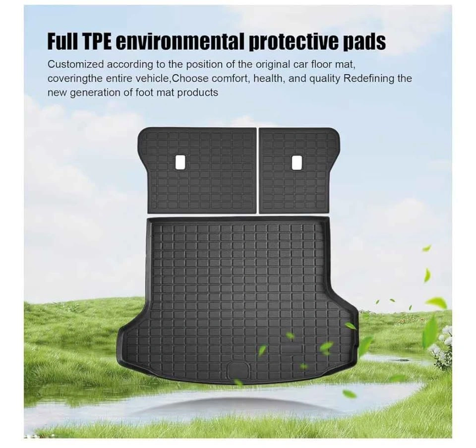 Brand new Genesis GV70 Floor Mats, Cargo & Backrest Mat Set - photo 4