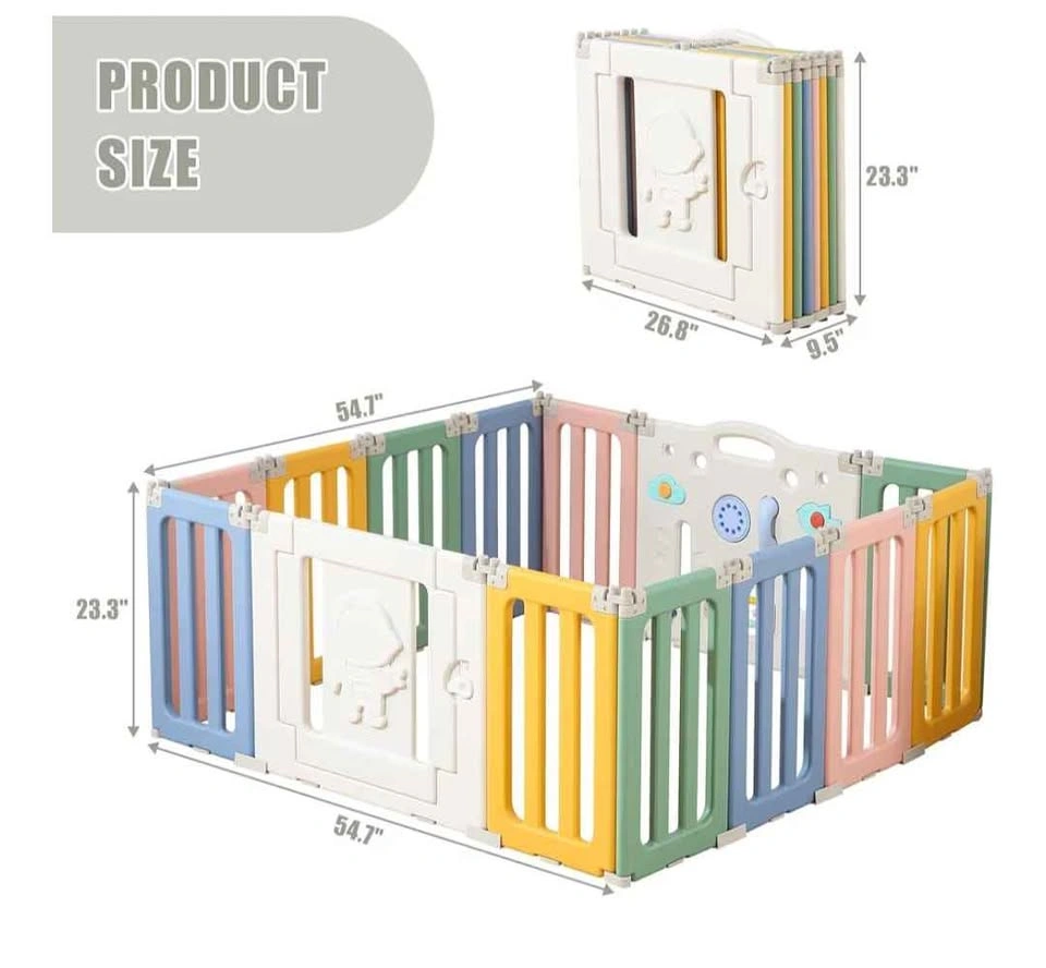 Brand new 14-Panel Foldable Baby Playpen - photo 2