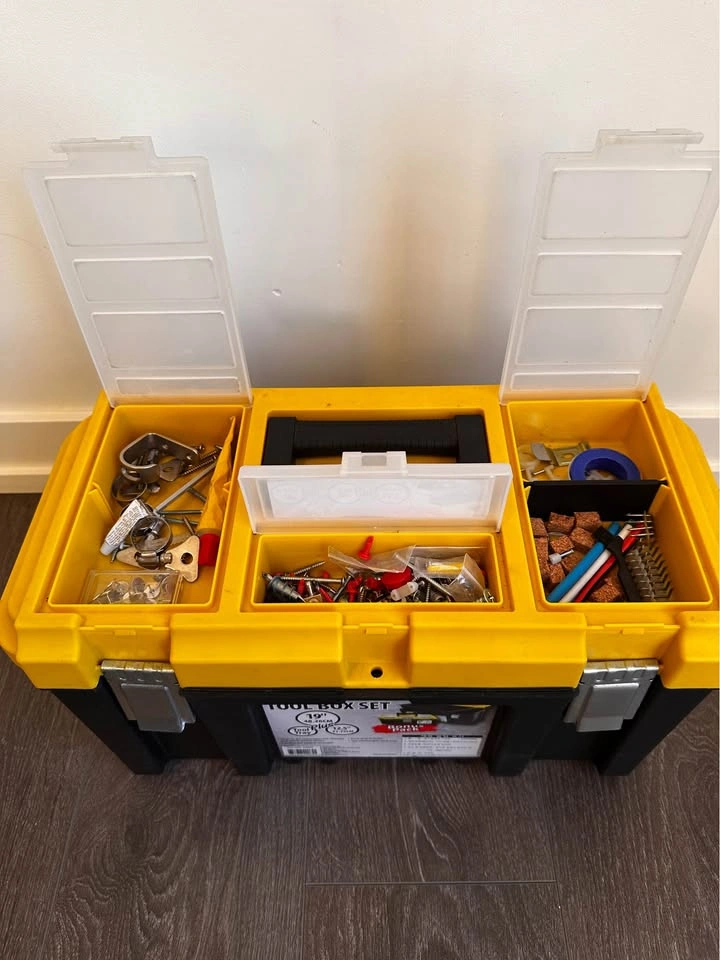 Toolbox + Essential Home Maintenance Tools – Complete Set - photo 2