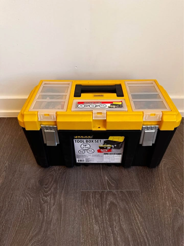Toolbox + Essential Home Maintenance Tools – Complete Set - photo 3