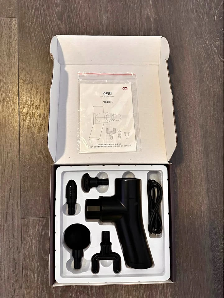 OA Super Gun Massage Gun (OMS-009BK) – Like New